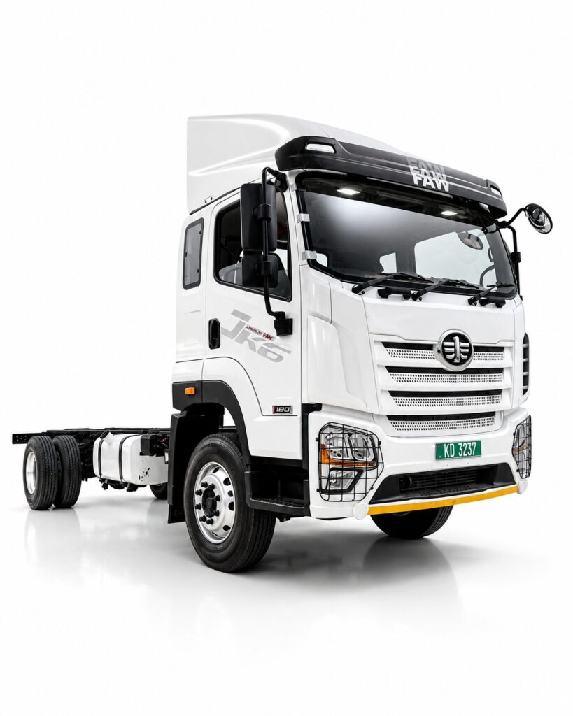 FAW JK6 CA1081 cabin chassis truck in Kenya