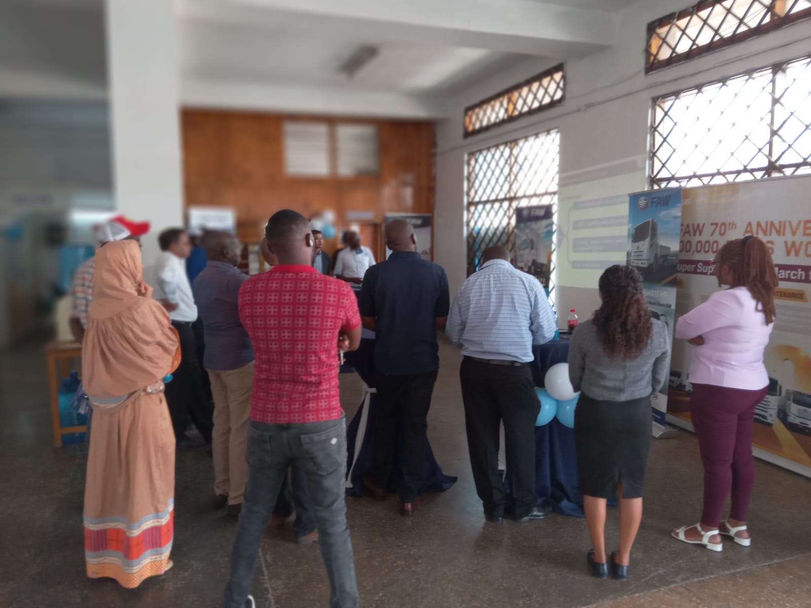 FAW Rigid Trucks Event, Sparki Showroom, Mombasa
